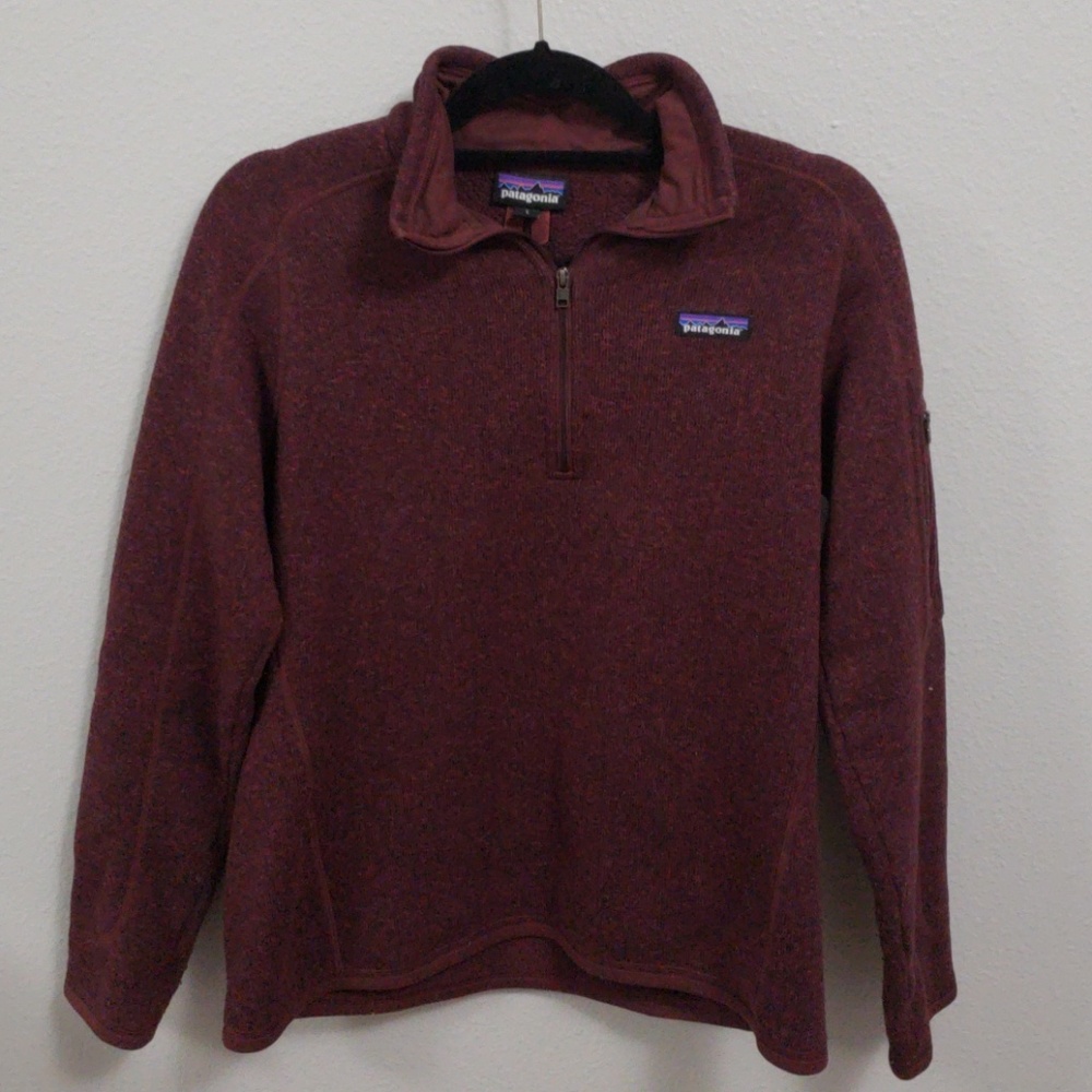 Patagonia worn wear womens 1/4 zip